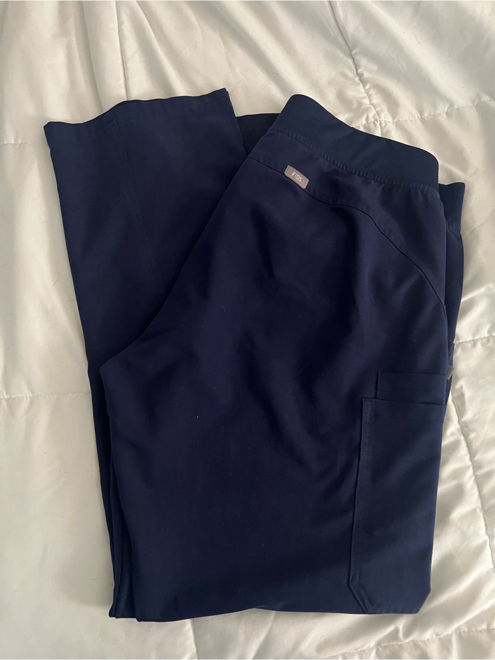 FIGS  Navy Cargo Scrub Pants
